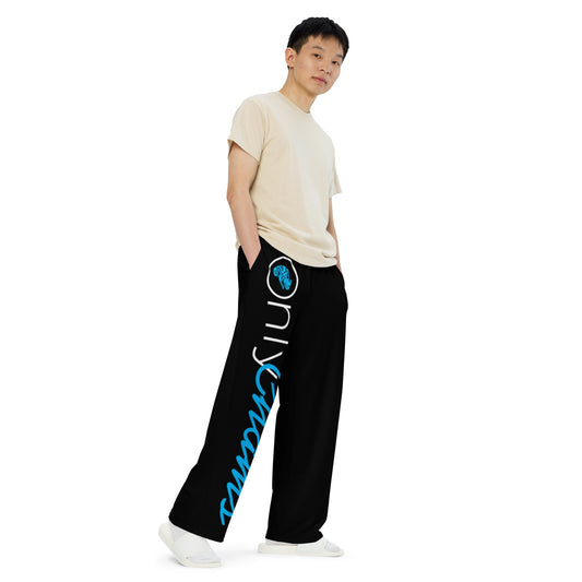 OnlyChams All-over print Men's wide-leg pants