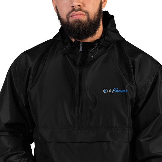 OnlyChams Men's Embroidered Champion Packable Jacket