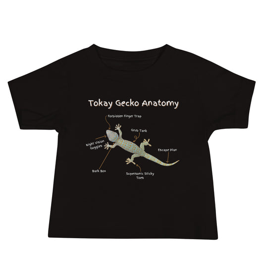 Tokay Gecko Anatomy Baby Jersey Short Sleeve Tee