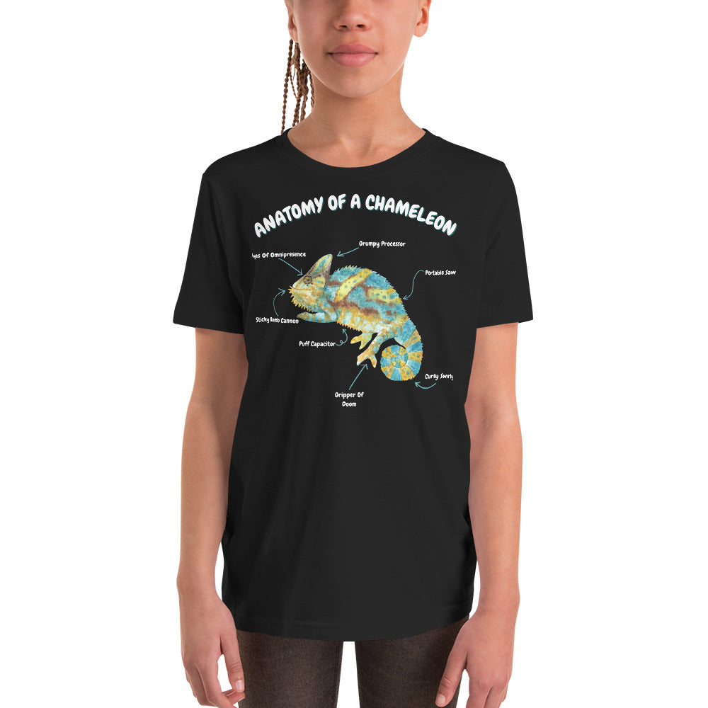 Anatomy of a chameleon Youth Short Sleeve T-Shirt